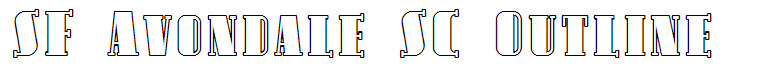 SF Avondale SC Outline