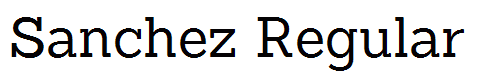 Sanchez Regular
