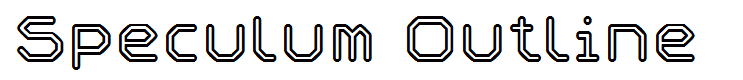 Speculum Outline