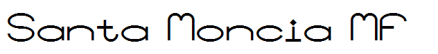 Santa Moncia MF