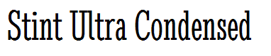 Stint Ultra Condensed