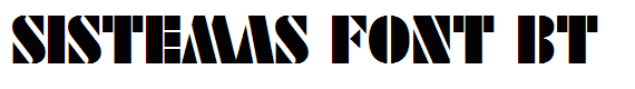 SISTEMAS FONT BT