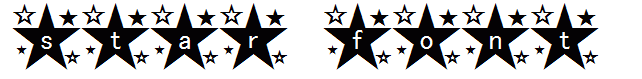 star_font