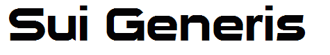 Sui Generis