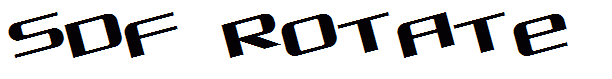 SDF Rotate