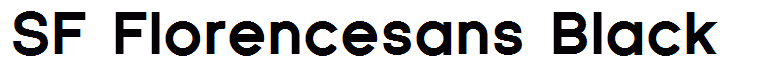 SF Florencesans Black