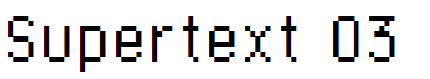 Supertext 03