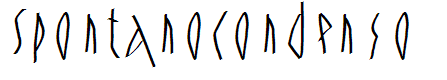 SpontanoCondenso