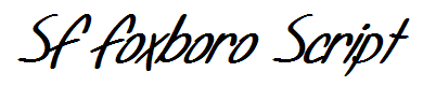 SF Foxboro Script