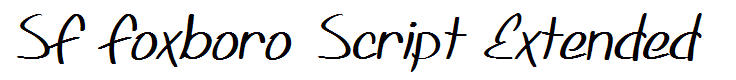 SF Foxboro Script Extended