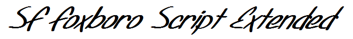 SF Foxboro Script Extended