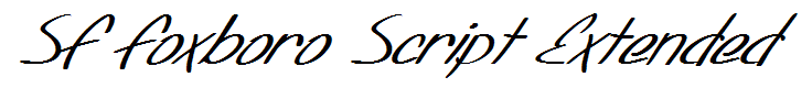 SF Foxboro Script Extended