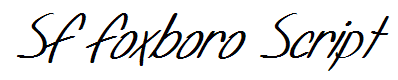 SF Foxboro Script