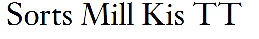 Sorts Mill Kis TT