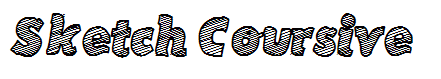 Sketch Coursive