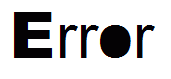 Error