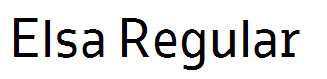 Elsa Regular