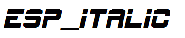 ESP_Italic