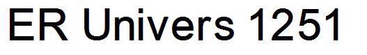 ER Univers 1251