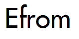 Efrom