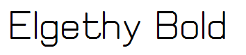 Elgethy Bold