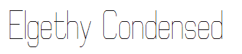 Elgethy Condensed