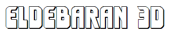 Eldebaran 3D