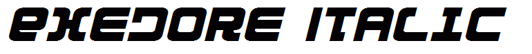 Exedore Italic