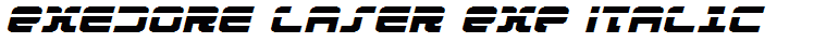 Exedore Laser Exp Italic