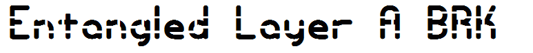 Entangled Layer A BRK
