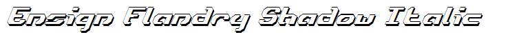 Ensign Flandry Shadow Italic