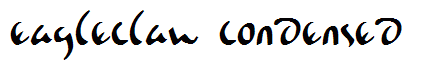Eagleclaw Condensed