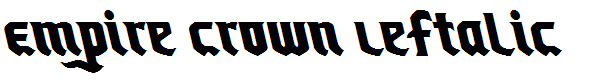 Empire Crown Leftalic