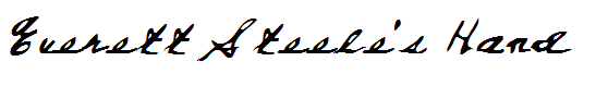 Everett Steele's Hand
