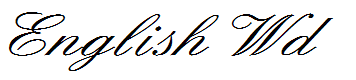English Wd