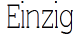 Einzig