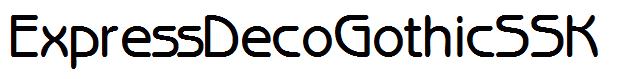 ExpressDecoGothicSSK