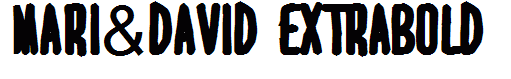 MARI&DAVID EXTRABOLD
