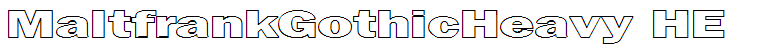 MaltfrankGothicHeavy HE