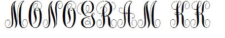 monogram kk