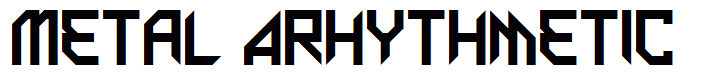 Metal Arhythmetic