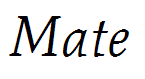 Mate