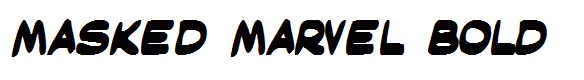 Masked Marvel Bold