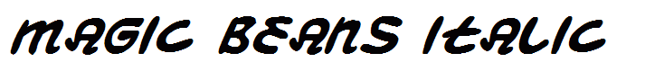Magic Beans Italic