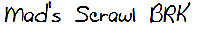 Mad's Scrawl BRK