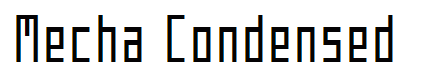 Mecha Condensed