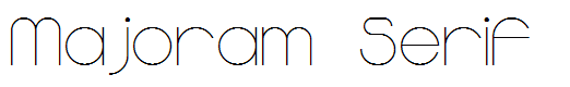 Majoram Serif