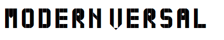 MODERN VERSAL