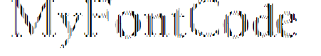 MyFontCode