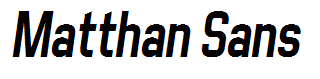 Matthan Sans